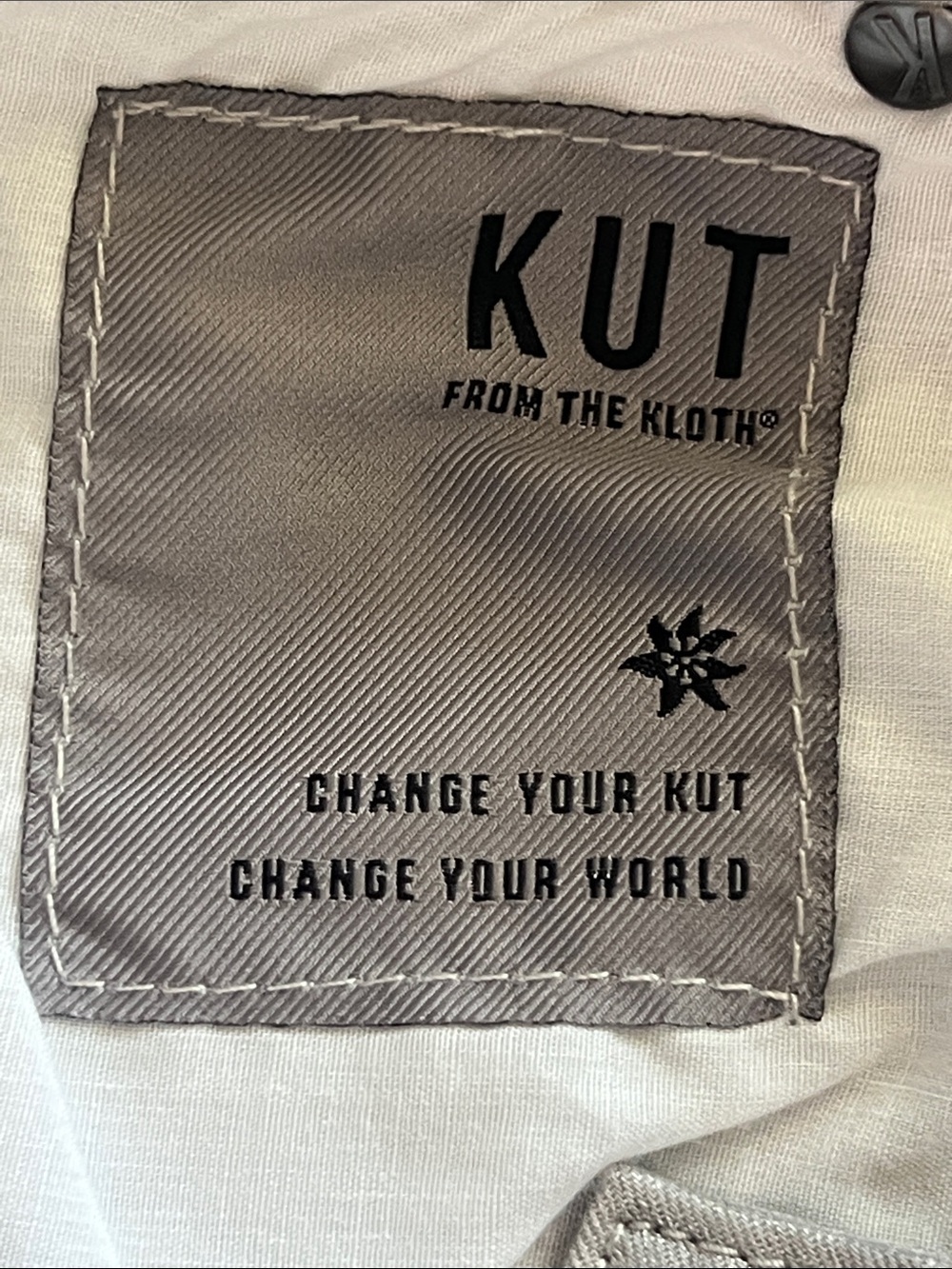 NWT Kut from the Kloth Miller High Rise Metallic Wide-Leg Pants Sz 2 - Picture 14 of 16